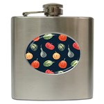 Vintage Vegetables  Hip Flask (6 oz)