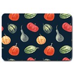 Vintage Vegetables  Large Doormat