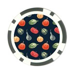 Vintage Vegetables  Poker Chip Card Guard