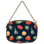 Vintage Vegetables  Chain Purse (Two Sides)