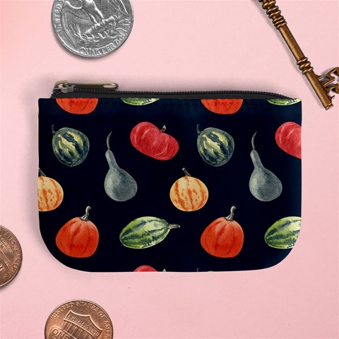 Vintage Vegetables  Mini Coin Purse from ArtsNow.com Front