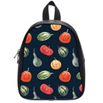 Vintage Vegetables  School Bag (Small)