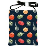 Vintage Vegetables  Shoulder Sling Bag