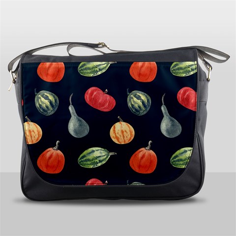 Vintage Vegetables  Messenger Bag from ArtsNow.com Front