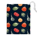 Vintage Vegetables  Drawstring Pouch (4XL)