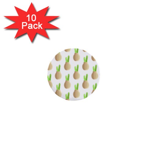 Succulent Vases  1  Mini Button (10 pack)  from ArtsNow.com Front