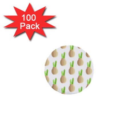 Succulent Vases  1  Mini Button (100 pack)  from ArtsNow.com Front