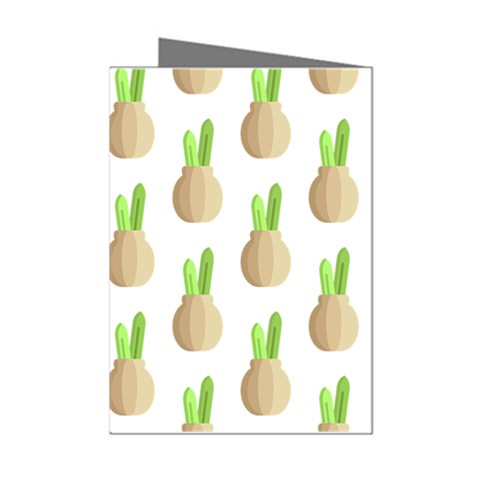 Succulent Vases  Mini Greeting Cards (Pkg of 8) from ArtsNow.com Left