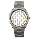 Succulent Vases  Sport Metal Watch