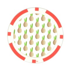 Succulent Vases  Poker Chip Card Guard (10 pack) from ArtsNow.com Front