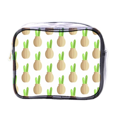 Succulent Vases  Mini Toiletries Bag (One Side) from ArtsNow.com Front