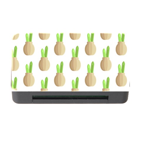 Succulent Vases  Memory Card Reader with CF from ArtsNow.com Front