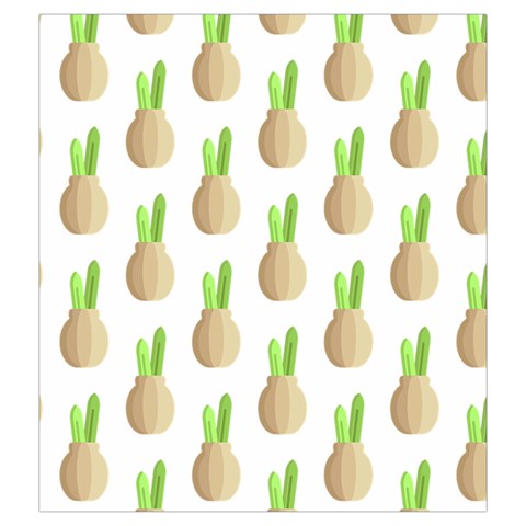 Succulent Vases  Drawstring Pouch (2XL) from ArtsNow.com Back