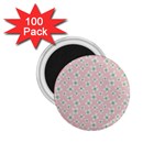 Pink Spring Blossom 1.75  Magnet (100 pack) 