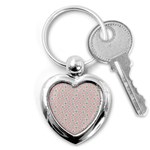 Pink Spring Blossom Key Chain (Heart)