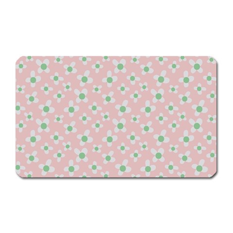 Pink Spring Blossom Magnet (Rectangular) from ArtsNow.com Front