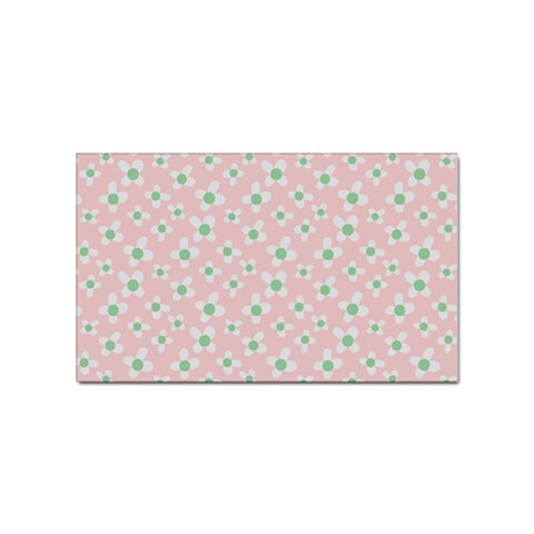 Pink Spring Blossom Sticker Rectangular (100 pack) from ArtsNow.com Front