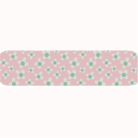 Pink Spring Blossom Large Bar Mat from ArtsNow.com 32 x8.5  Bar Mat