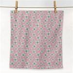 Pink Spring Blossom Face Towel