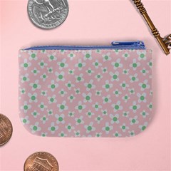 Pink Spring Blossom Mini Coin Purse from ArtsNow.com Back