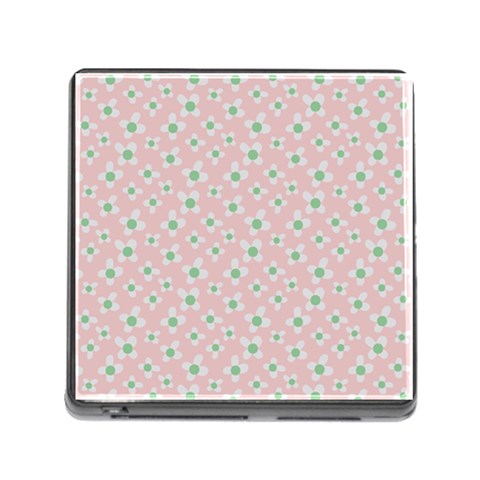 Pink Spring Blossom Memory Card Reader (Square 5 Slot) from ArtsNow.com Front