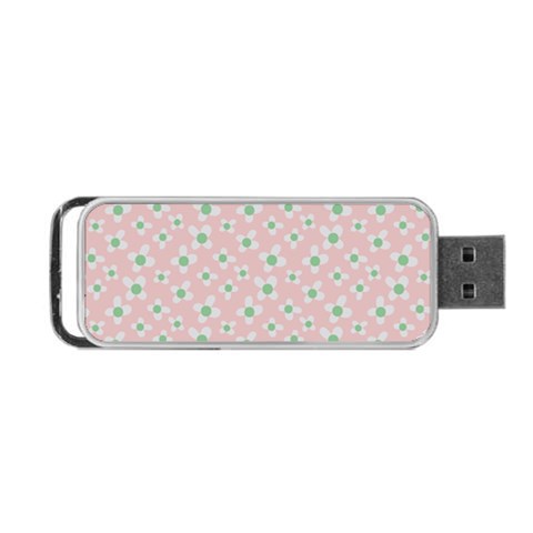 Pink Spring Blossom Portable USB Flash (One Side) from ArtsNow.com Front