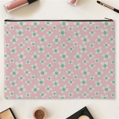 Pink Spring Blossom Cosmetic Bag (XXXL) from ArtsNow.com Back