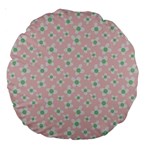 Pink Spring Blossom Large 18  Premium Round Cushion 