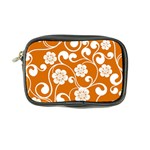 Orange Floral Walls  Coin Purse