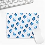 Little Blue Daisies  Small Mousepad