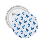 Little Blue Daisies  2.25  Button