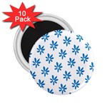 Little Blue Daisies  2.25  Magnet (10 pack)