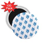 Little Blue Daisies  2.25  Magnet (100 pack) 