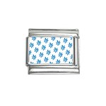 Little Blue Daisies  Italian Charm (9mm)