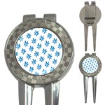 Little Blue Daisies  3-in-1 Golf Divot