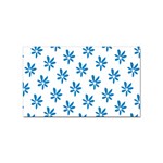 Little Blue Daisies  Sticker (Rectangular)