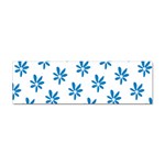 Little Blue Daisies  Sticker (Bumper)