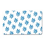 Little Blue Daisies  Magnet (Rectangular)