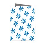 Little Blue Daisies  Mini Greeting Cards (Pkg of 8)