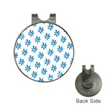 Little Blue Daisies  Golf Ball Marker Hat Clip