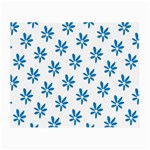 Little Blue Daisies  Small Glasses Cloth