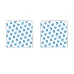 Little Blue Daisies  Cufflinks (Square)