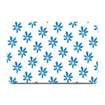 Little Blue Daisies  Plate Mat