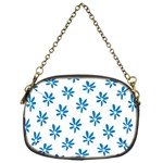 Little Blue Daisies  Chain Purse (One Side)