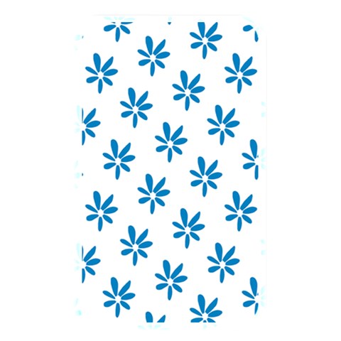 Little Blue Daisies  Memory Card Reader (Rectangular) from ArtsNow.com Front