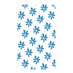 Little Blue Daisies  Memory Card Reader (Rectangular)