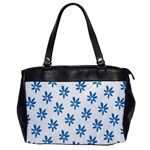 Little Blue Daisies  Oversize Office Handbag