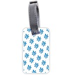 Little Blue Daisies  Luggage Tag (one side)