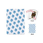 Little Blue Daisies  Playing Cards Single Design (Mini)