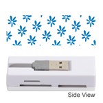 Little Blue Daisies  Memory Card Reader (Stick)